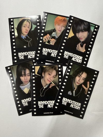 【BOYNEXTDOOR】The Action wvs 特典
