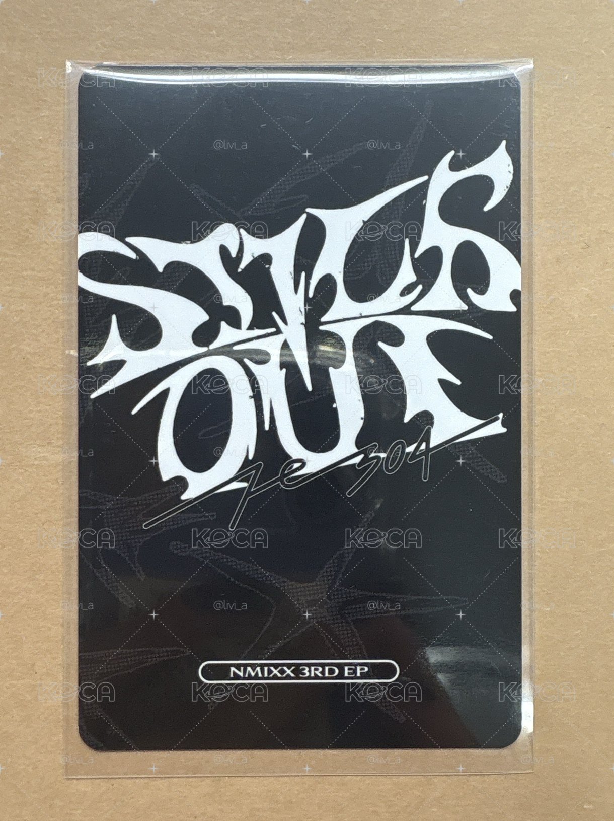 NMIXX STICK OUT 電子專卡 SULLYOON 