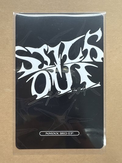 NMIXX STICK OUT 電子專卡 SULLYOON 