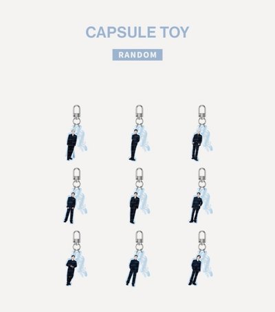 SEVENTEEN NEW 日巡 壓克力人形吊飾 扭蛋