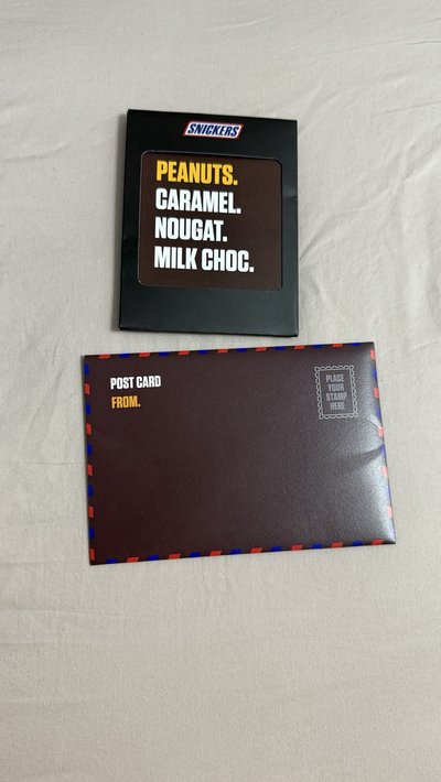 💙士力架明信片組