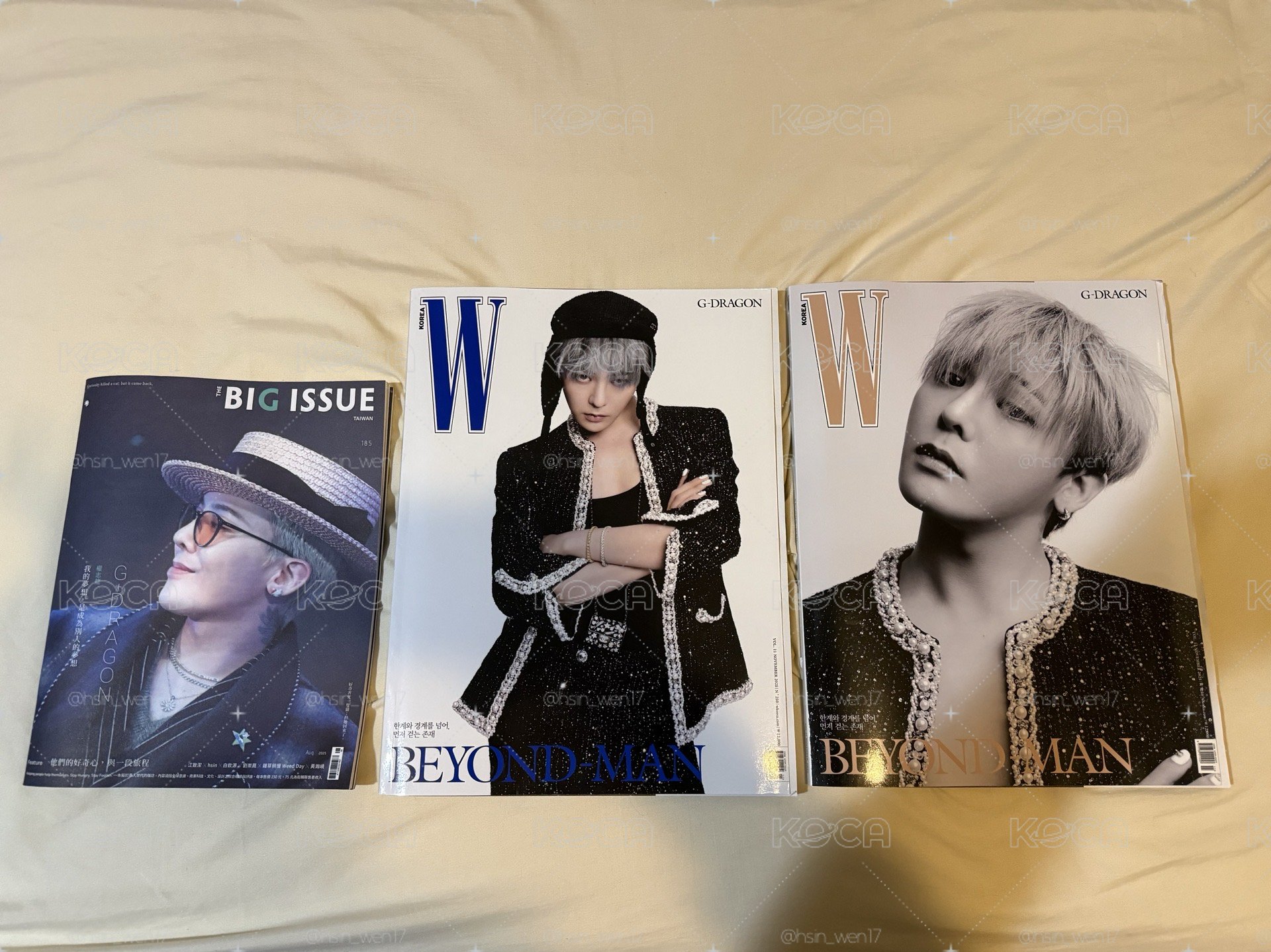 W雜誌 G-DRAGON權志龍