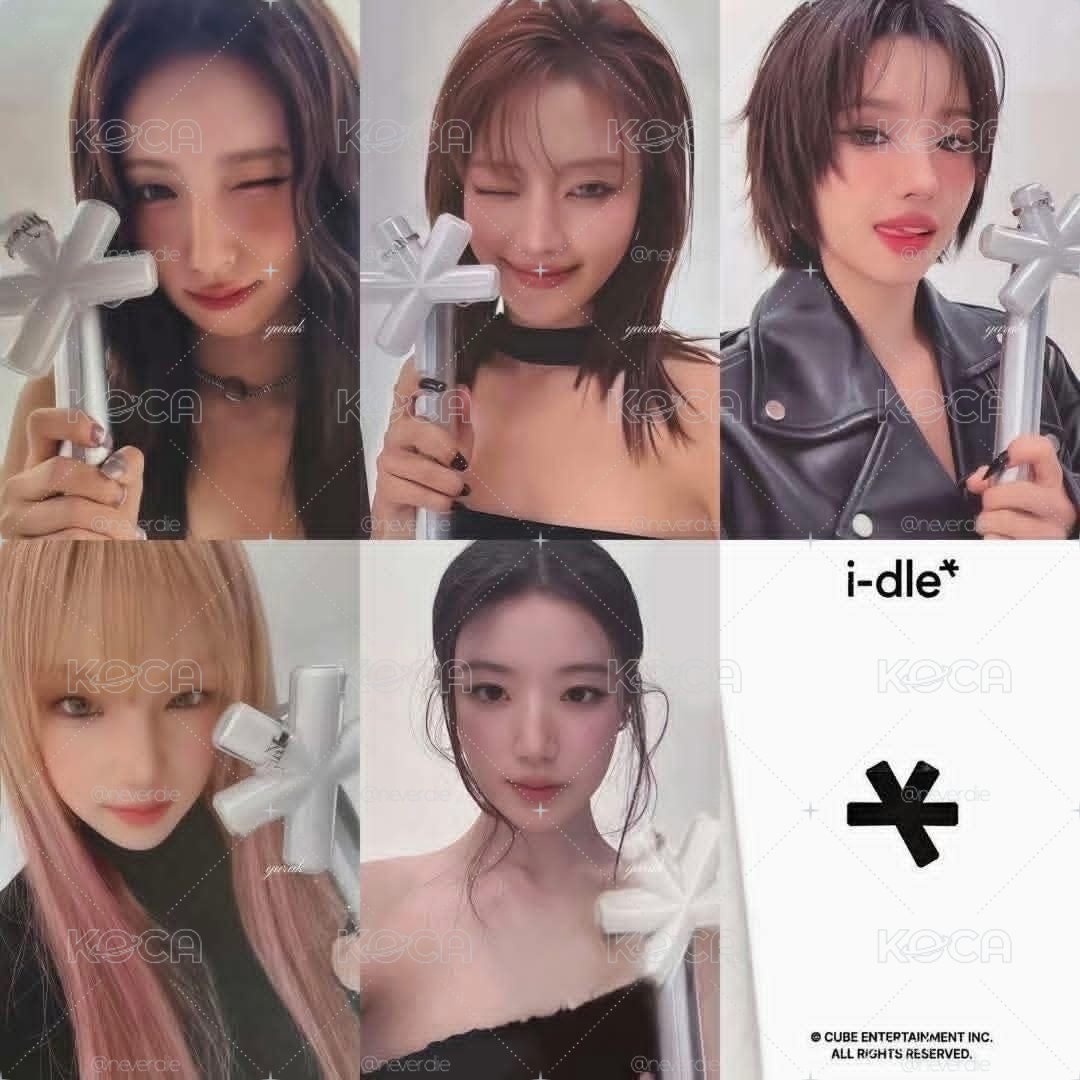 [ i-dle* ] 第三代手燈卡