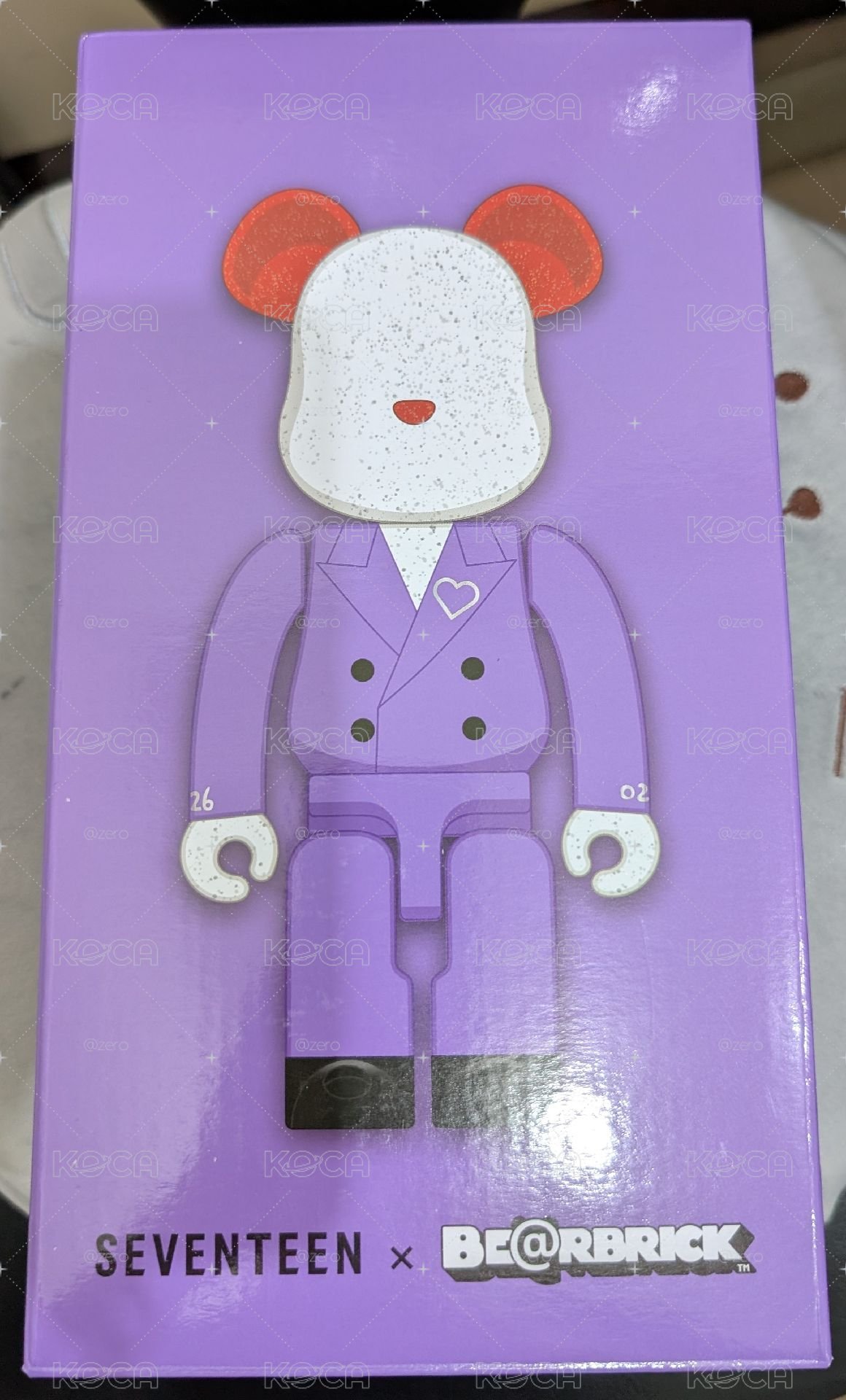 400%庫柏力克熊（含小卡）-喆
