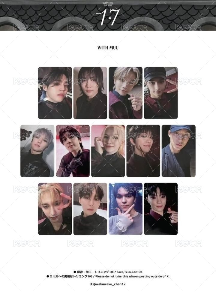 精選專 wm 特典卡  背面