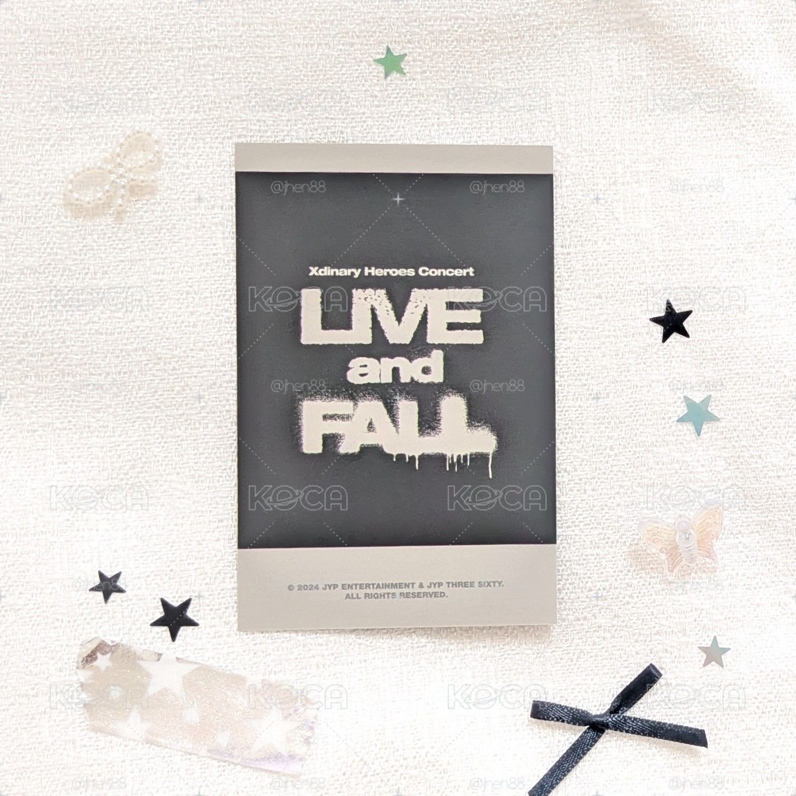 ⚫ LIVE and FALL concert 鐵盒卡 菇