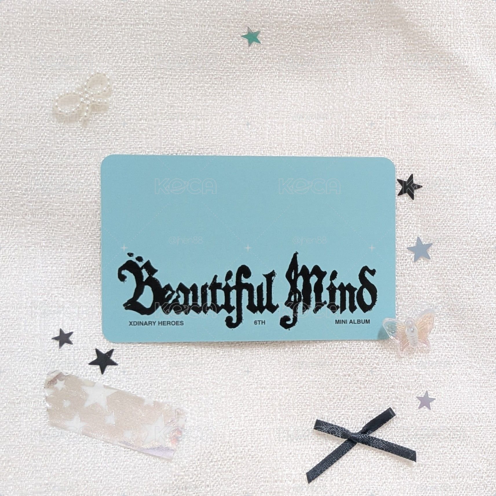 ⚫ Beautiful Mind 專卡(Fallen ver.) 白白的酥鴨頌