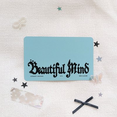 ⚫ Beautiful Mind 專卡(Fallen ver.) 白白的酥鴨頌