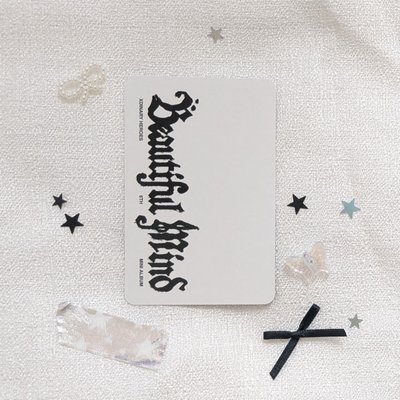 ⚫ Beautiful Mind 專卡(Raw ver.) 戳臉鴨