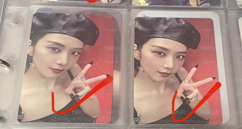 BLACKPINK JISOO  智秀 ME專輯 小卡
