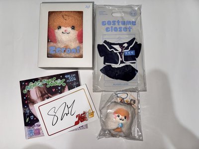 韓彬卡盤+校服娃簽專