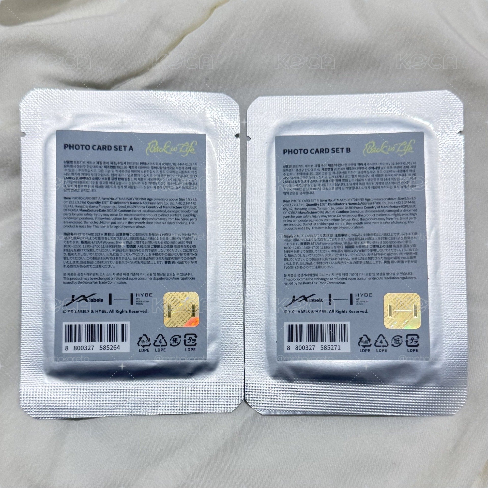 BTL A版卡包未拆