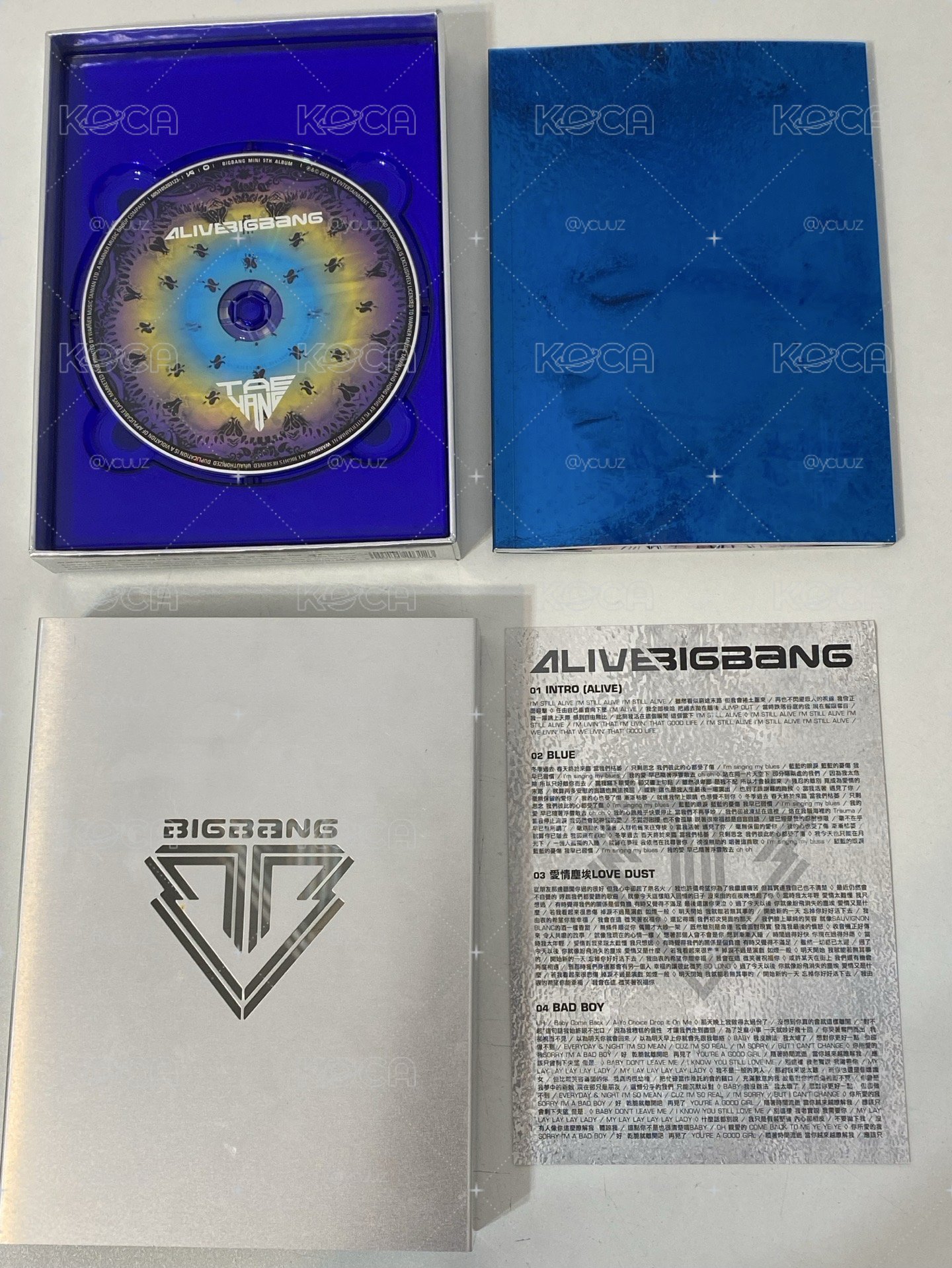 BIGBANG ALIVE太陽台版專