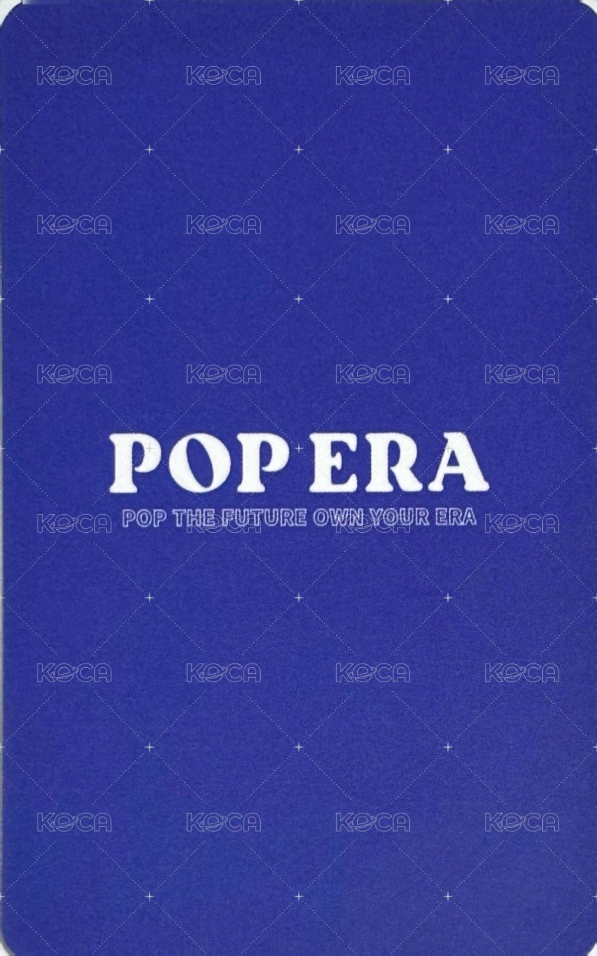 POPERA 周邊卡  背面