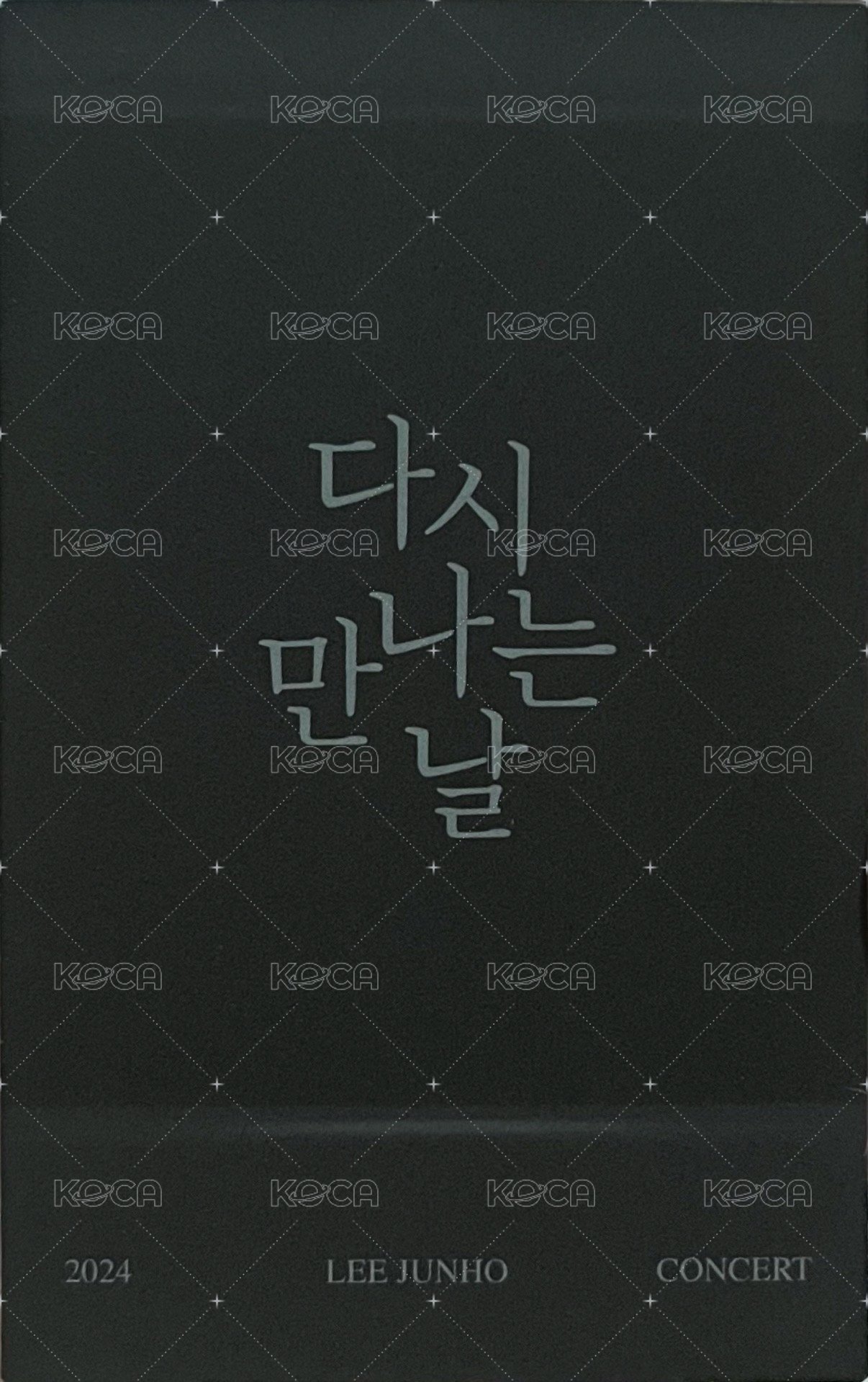 다시 만나는 날 演唱會 DVD / CD 卡 DVD拍立得 背面