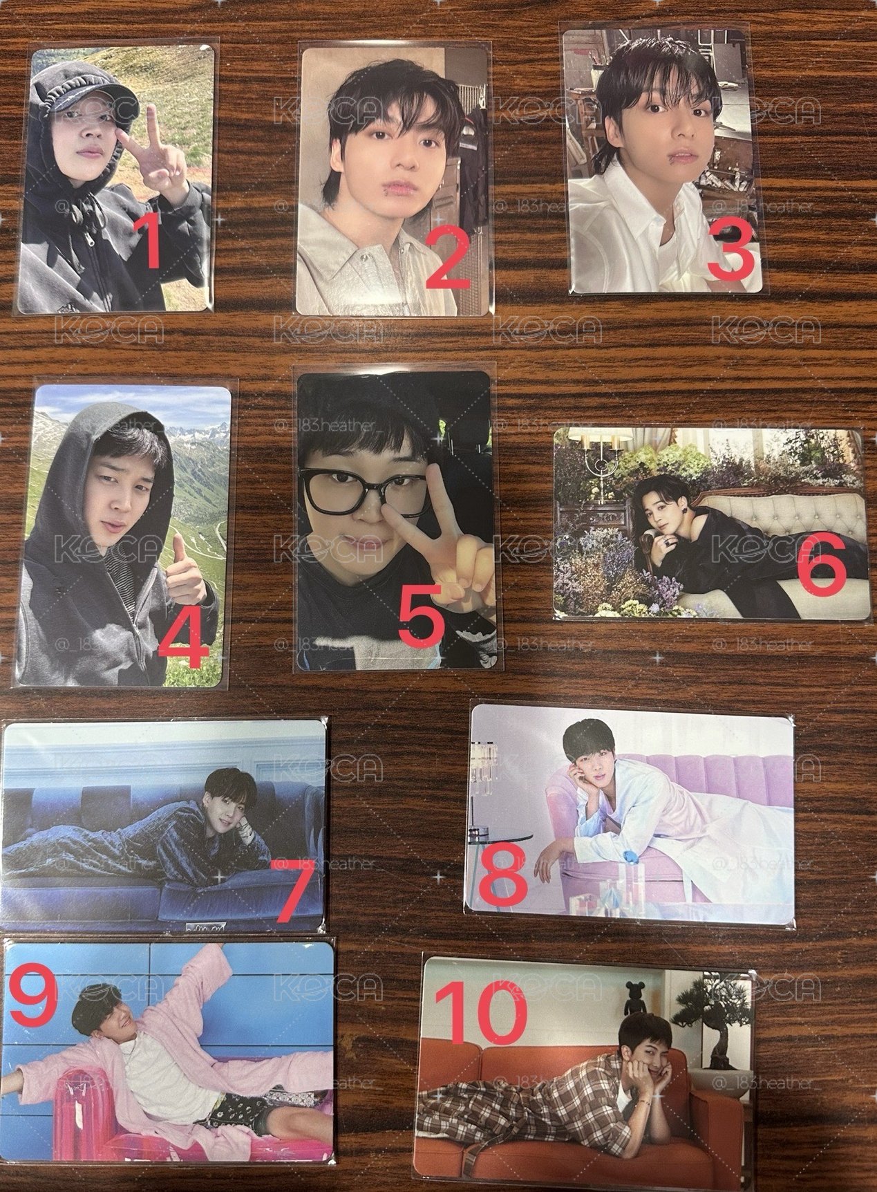 BTS 成員 小卡💜