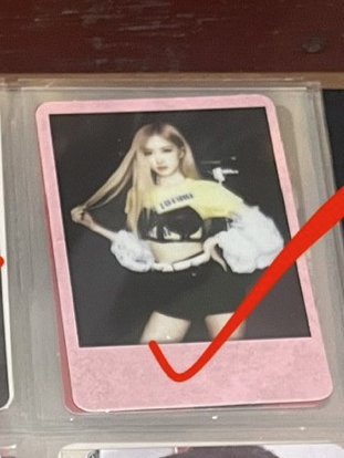 BLACKPINK Rosè Kill This Love 專輯卡 Pink ver.B