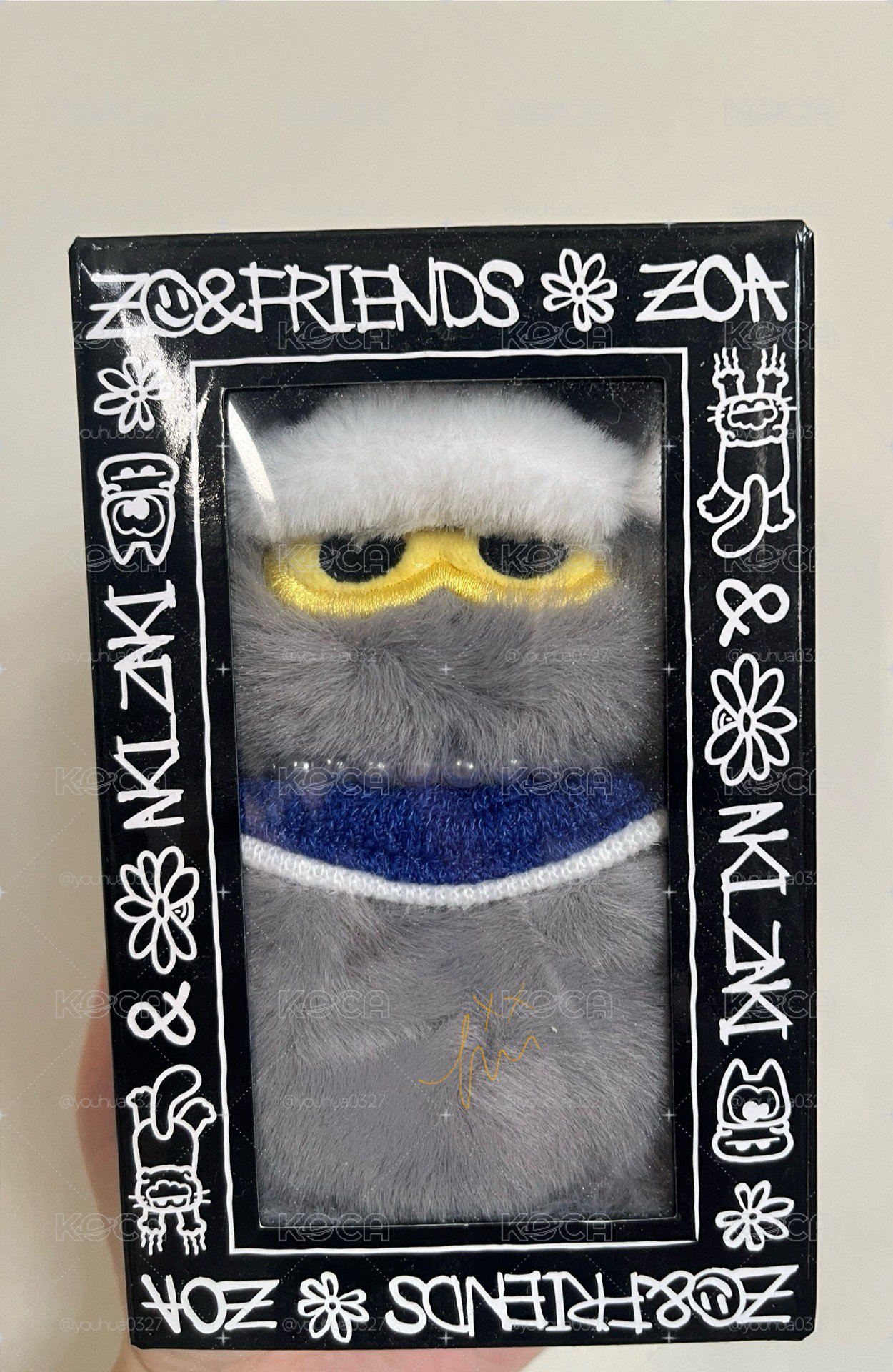 ZO&Friends 全新 一代ZOA吊飾+B組滿額卡