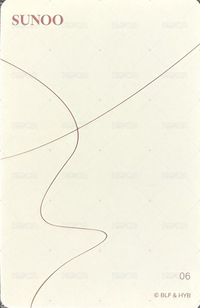 結 -YOU- 編號06 隨機卡  背面