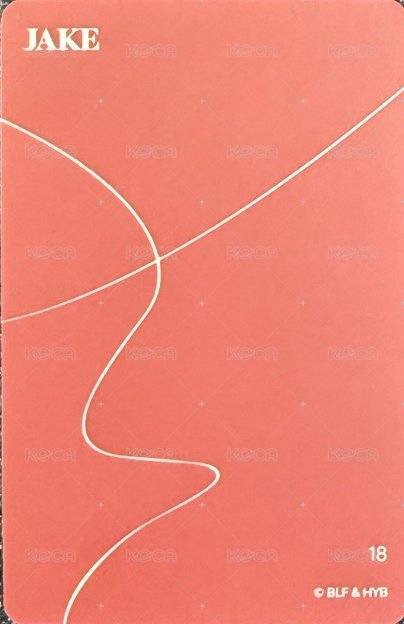 結 -YOU- 編號 18 隨機卡  背面