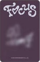 Focus sr 線下4.0 抽選卡 B ver.