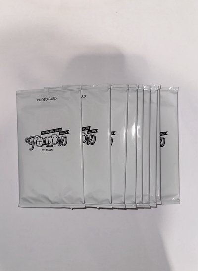 未拆卡包Follow aganinto Japan（橫板的那一系列）