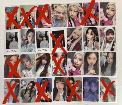 nmixx卡 全都20/1 滿三張出貨 如需購買請看底下商品說明