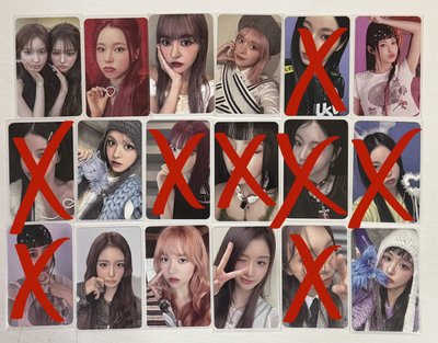 nmixx卡 全都20/1 滿三張出貨 如需購買請看底下商品說明