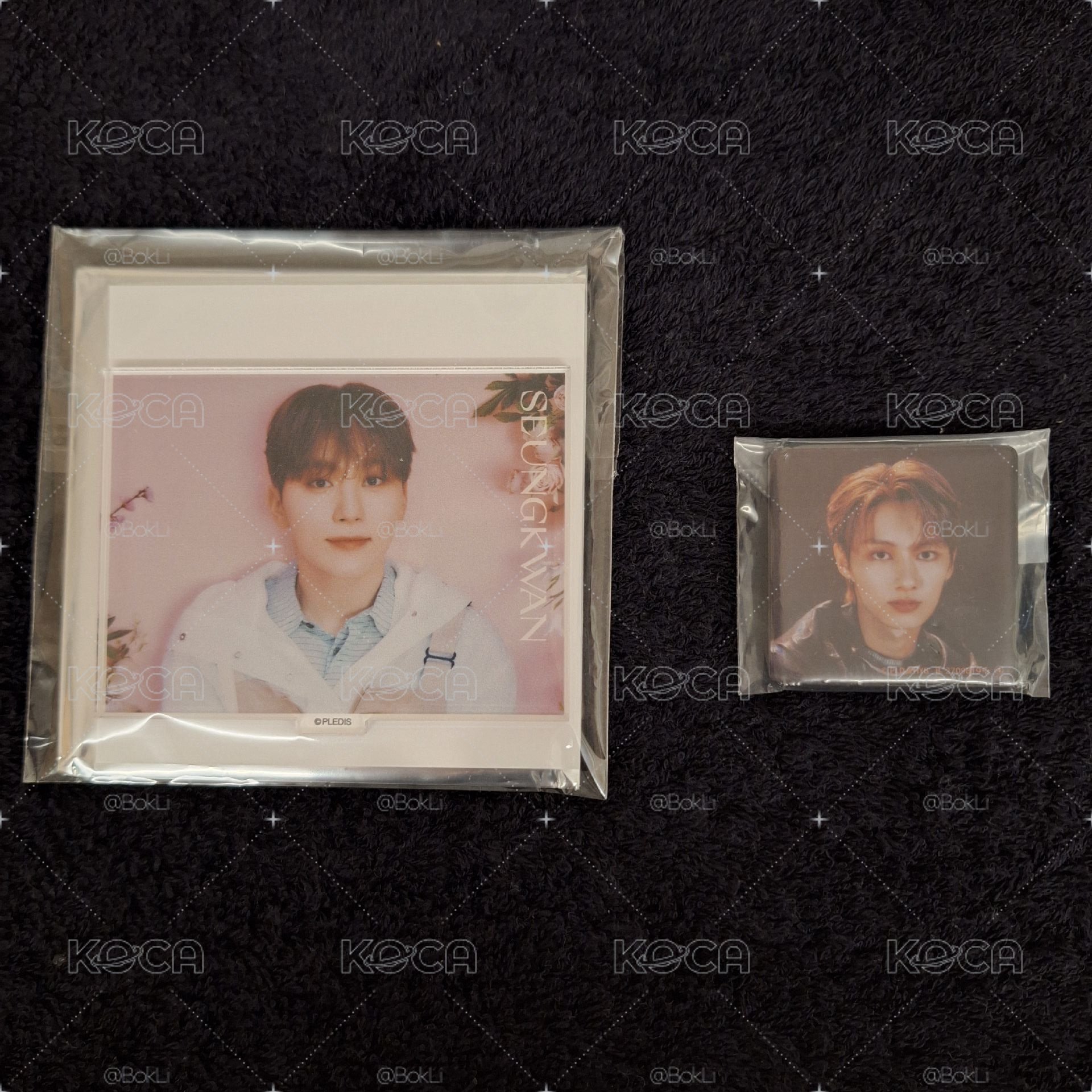 💛 Seventeen 寛立牌、俊徽章