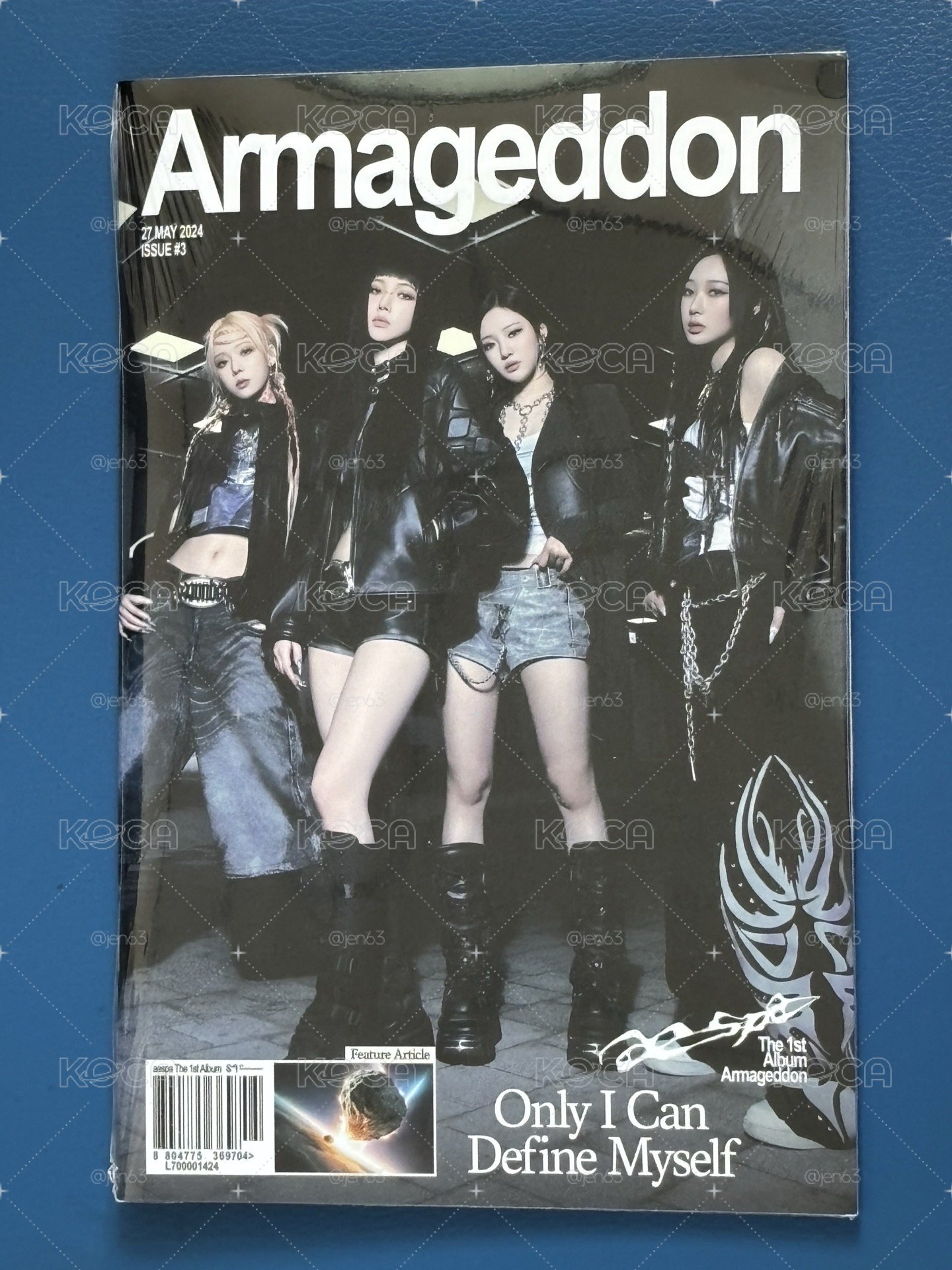 aespa Armageddon Zine版空專