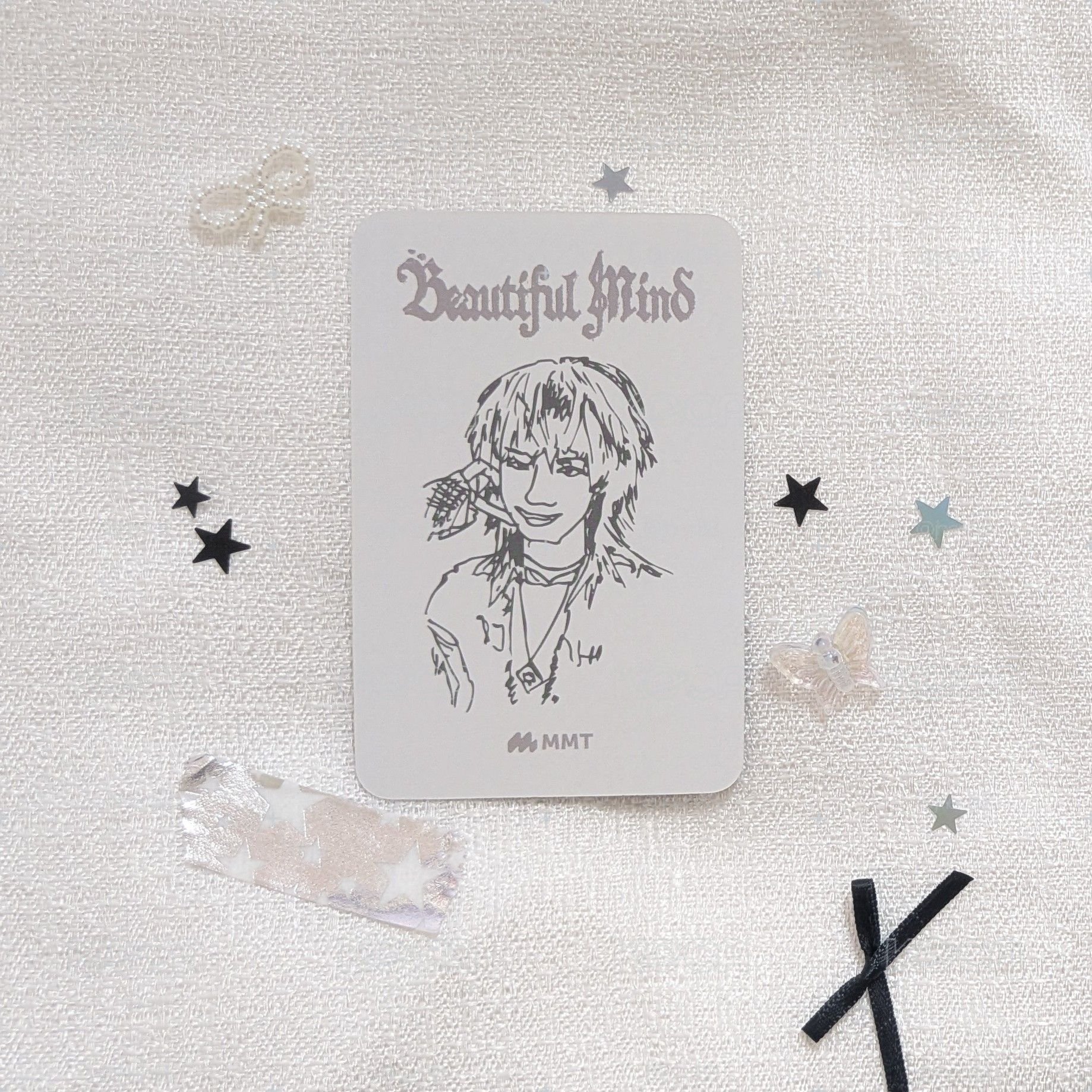 ⚫ Beautiful Mind mmt線上簽售卡 愚人節菇