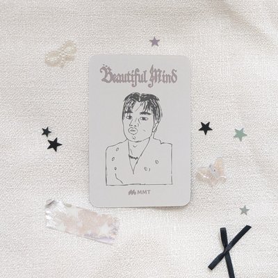 ⚫ Beautiful Mind mmt線上簽售卡 愚人節酥