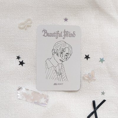 ⚫ Beautiful Mind mmt線上簽售卡 愚人節槍