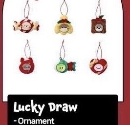 BBNEXDO聖誕隨機吊飾