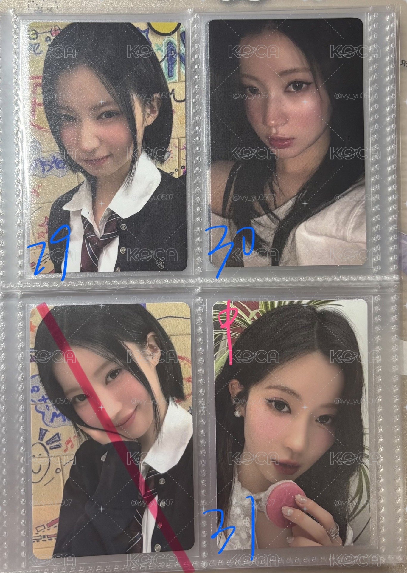 babymonster Asa 小卡