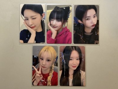 i-dle 正規二 2 一直娛yzy7.0 私服 人魚系列 中文卡背
