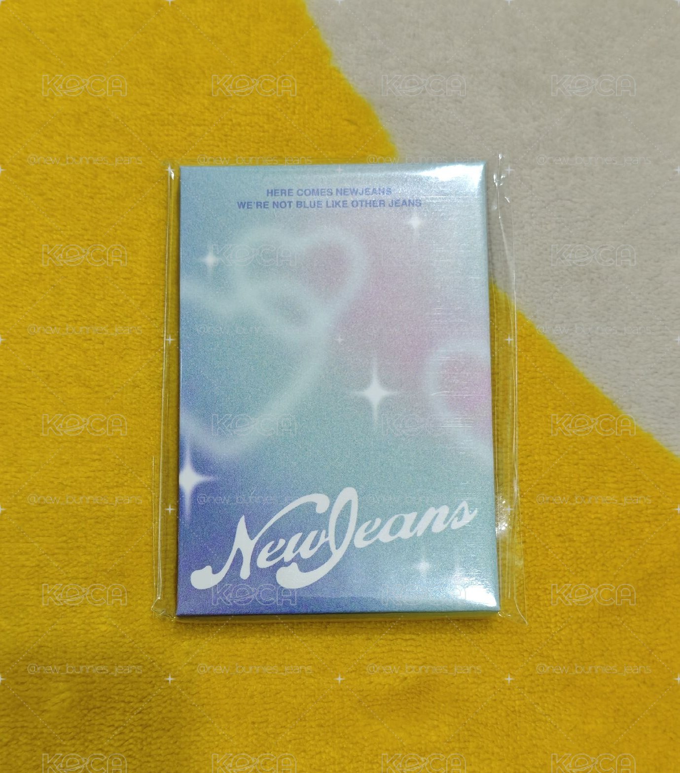 現貨!!【全新未拆封】NewJeans Get Up 快閃卡包 1.0 藍 (一套10張)
