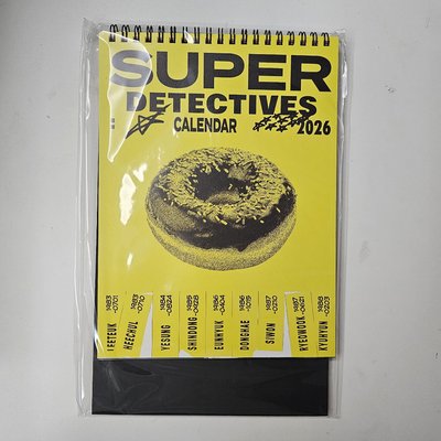 SJ | 2026年曆日記本、桌曆