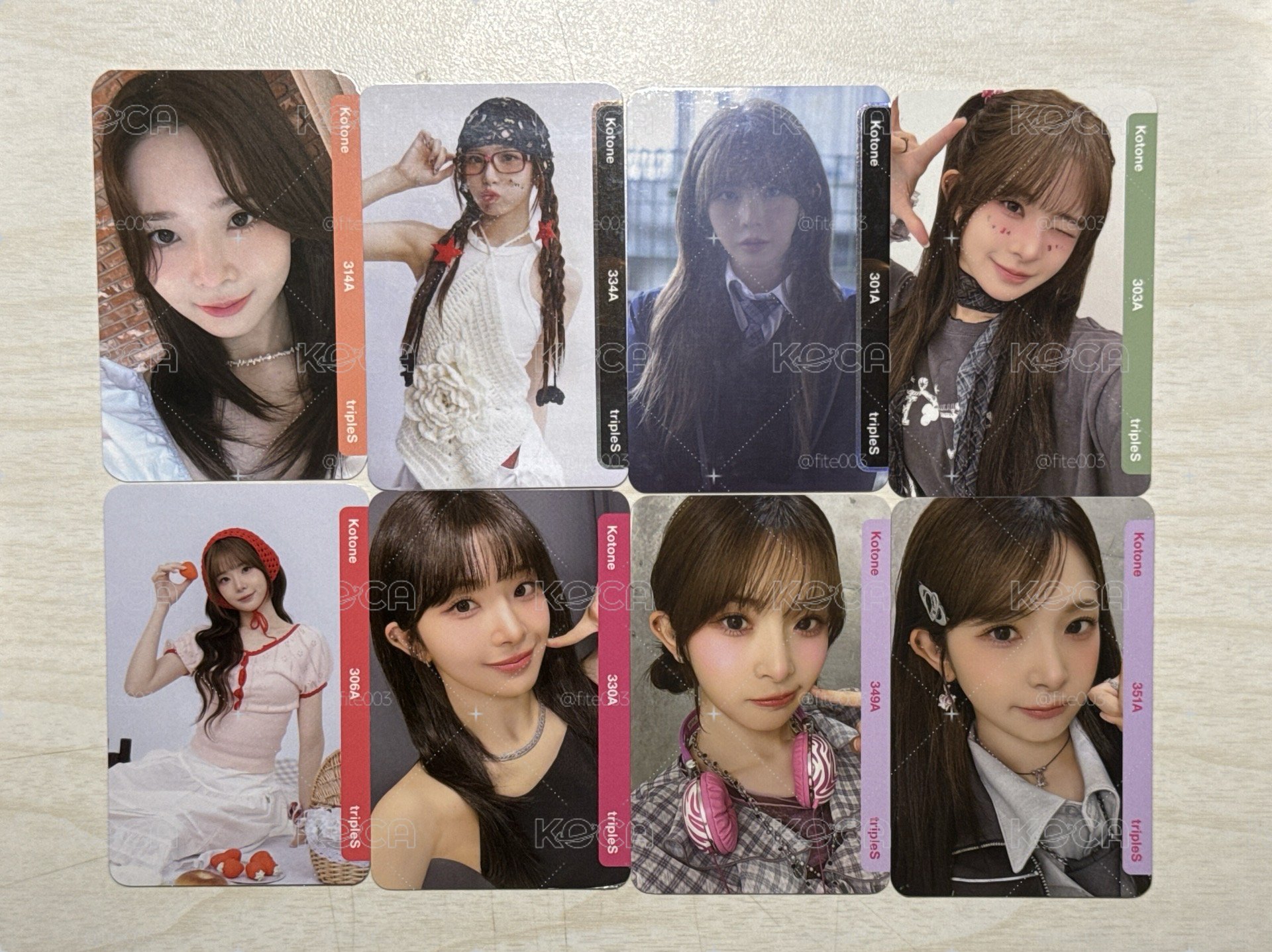 tripleS Kotone 小卡