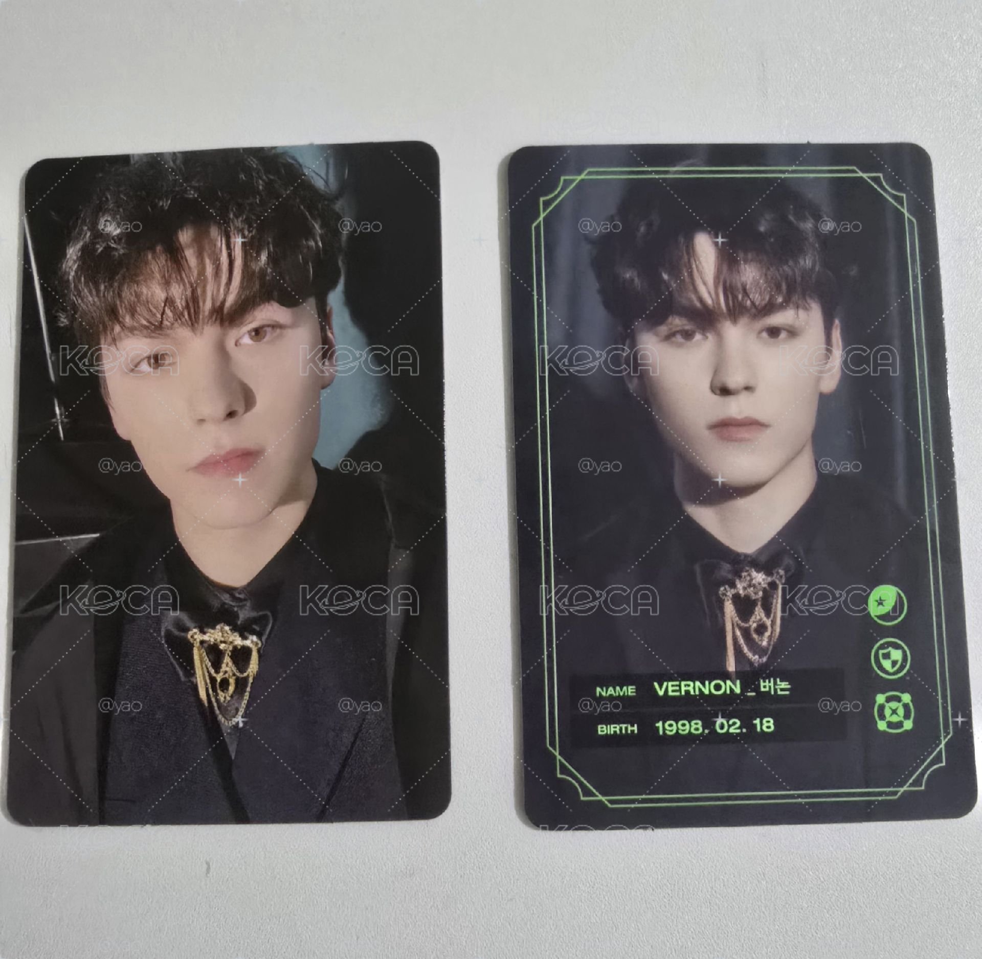率哥 崔啵七期會員禮兩張不拆 Vernon