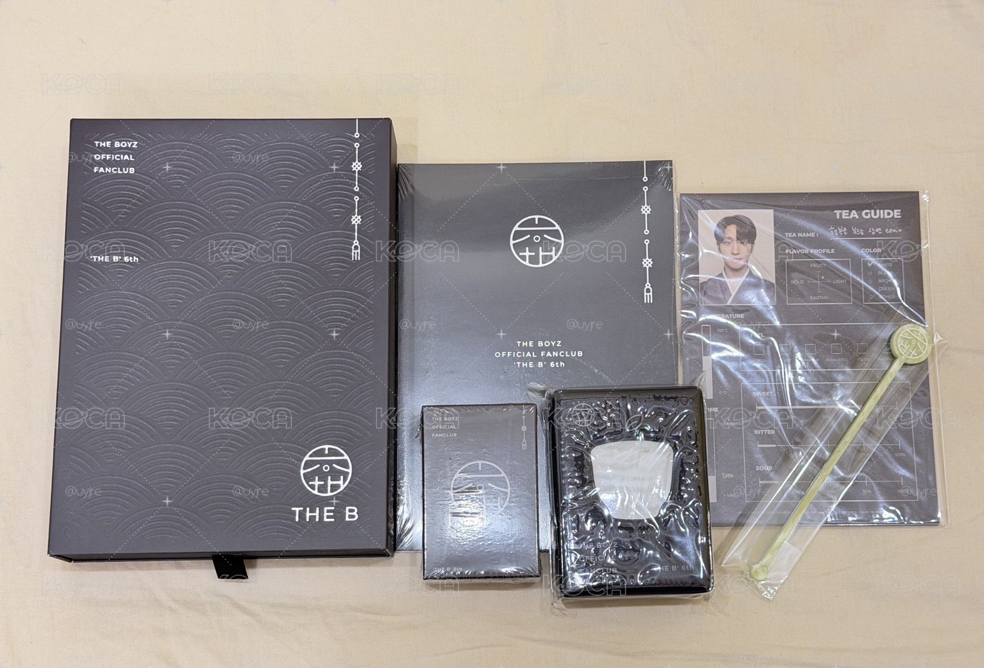 THE BOYZ 六期會員禮（無會員卡）