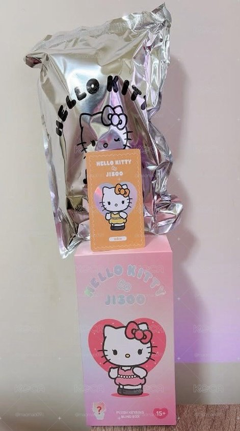 JisooxHELLO KITTY 黃 未拆袋 💛