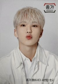 代言 宗家泡菜 代言卡 