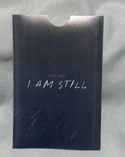 柾國 電影 I AM STILL 特典小卡 含卡套