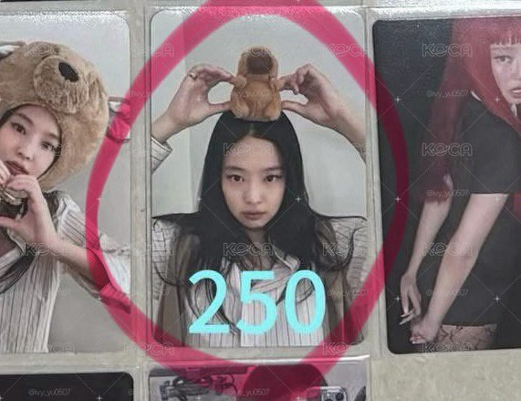 Blackpink jennie 卡皮巴拉 ms 幸運卡