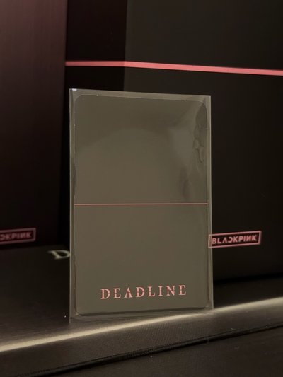 DEADLINE oy 特典卡  JENNIE