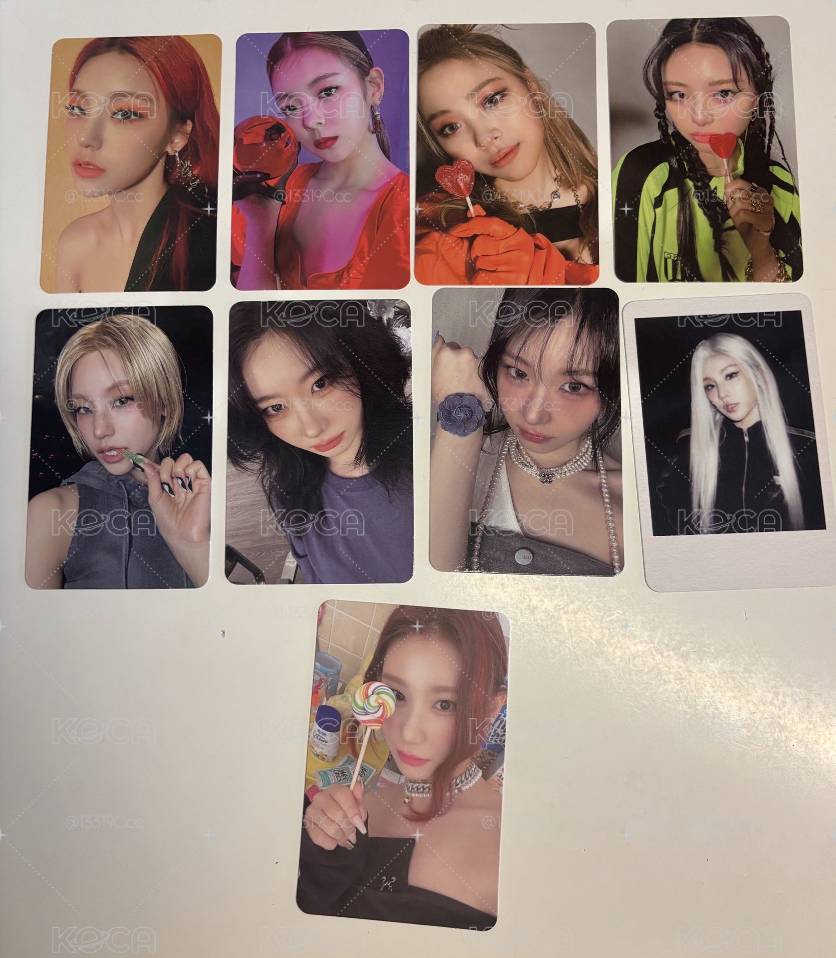 itzy 專卡 TNVS Crazy in love Guess who 