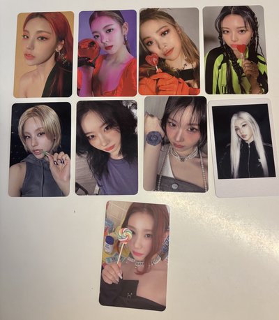 itzy 專卡 TNVS Crazy in love Guess who 