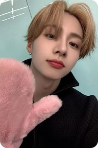 迷一 mnet 手套 幸運卡 