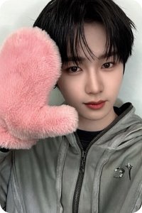 迷一 mnet 手套 幸運卡 